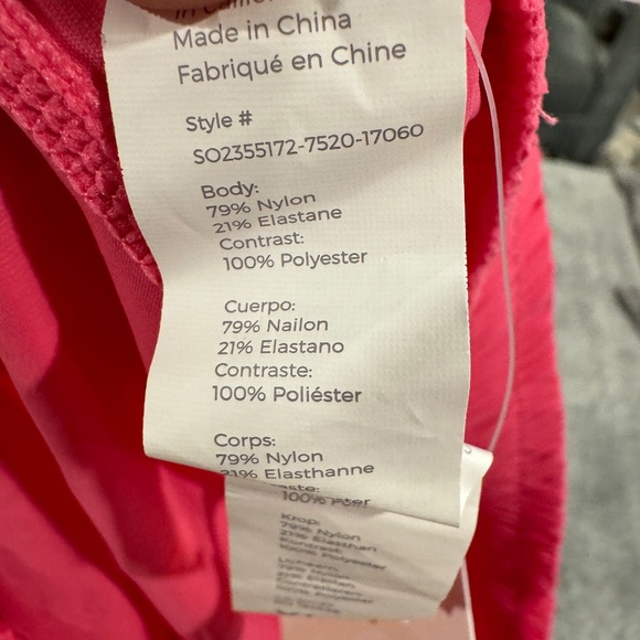 NWT - FABLETICS Women’s The One 3'' Think Pink Athletic Workout Shorts - Size XL - Picture 6 of 7